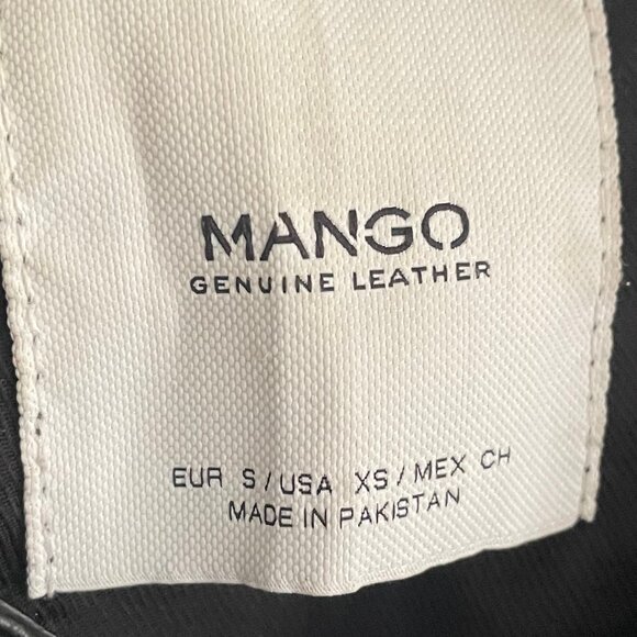Mango Genuine Leather Jacket - Picture 6 of 7